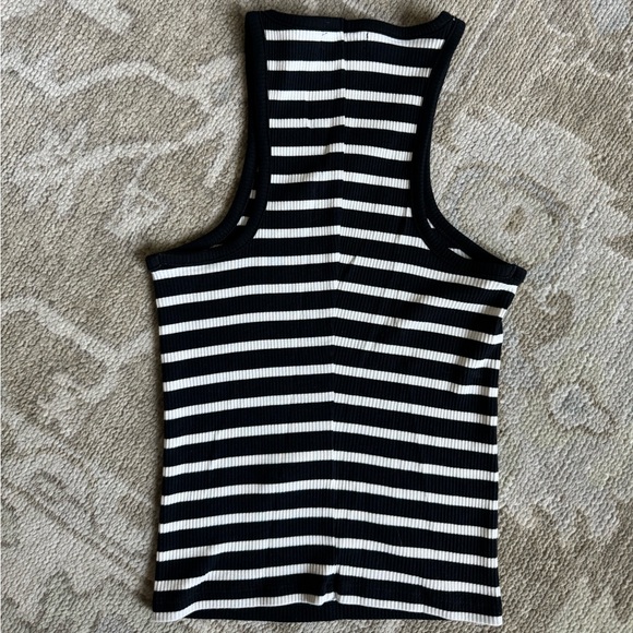 NWOT J.Crew Ribbed Striped Tank Sz XS - Picture 4 of 6